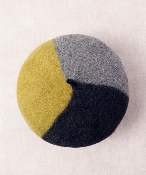 Sense of Grace（センスオブグレース）の「SENSE OF GRACE MELODY BERET KIDS 配色ウール ベレー帽 キッズ（ハンチング/ベレー帽・キッズ・ネイビー/オレンジ/アイボリー・FREE）」の12枚目の写真