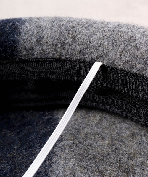 Sense of Grace（センスオブグレース）の「SENSE OF GRACE MELODY BERET KIDS 配色ウール ベレー帽 キッズ（ハンチング/ベレー帽・キッズ・ネイビー/オレンジ/アイボリー・FREE）」の15枚目の写真