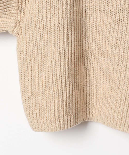 GLOBAL WORK(グローバルワーク)の「ハーフZIPニットプルオーバ/ 295087(ニット/セーター・キッズ・オフホワイト/スカイブルー・140cm/150cm/100cm/120cm/160cm/110cm/130cm)」の14枚目の写真