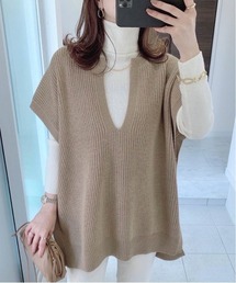 【Yukiさんコラボ】キーネックニットベスト