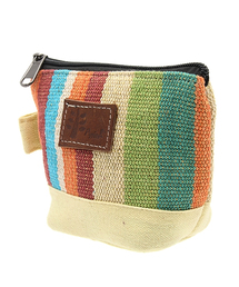 チャイハネ（チャイハネ）の「【チャイハネ】ネパール手織りコットンミニポーチ（ポーチ・メンズ）」