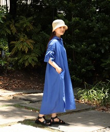 TICCA / リネン ツイストスリーブ ワンピース