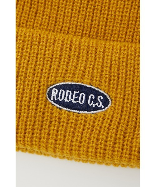 RODEO CROWNS WIDE BOWL(ロデオクラウンズワイドボウル)の「ワンポイントニットキャップ(ニットキャップ/ビーニー・メンズ・マスタード/マジェンタ/ダークグリーン/ブラック・FREE)」の18枚目の写真