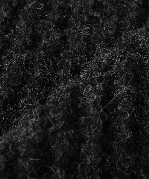 crepuscule(クレプスキュール)の「【CREPUSCULE / クレプスキュール】フリンジストール(マフラー・メンズ・チャコールグレー/ブラック/ブラウン・FREE)」の4枚目の写真