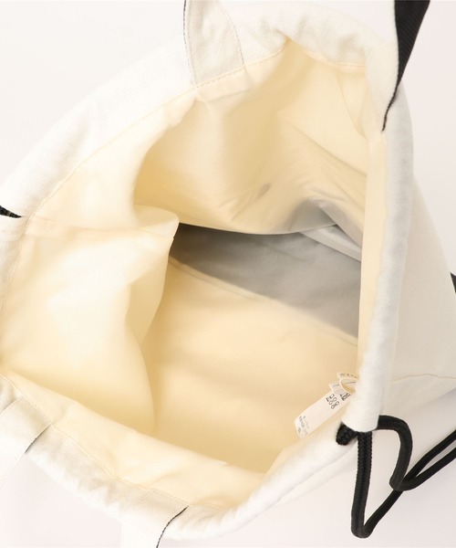 FEILER miffy コラボ　手付き巾着バッグ　ミニバッグ　花柄　新品未使用 Miffy ミッフィー ショルダーバッグ レディース 帆布 巾着 巾着