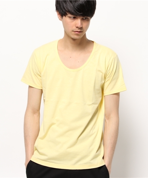 SHIPS JET BLUE(シップスジェットブルー)の「 SHIPS JET BLUE(シップス ジェットブルー): ゛COOL MAX゛ Tシャツ 15SS(Tシャツ/カットソー・メンズ・ダークグレー/イエロー/ネイビー/ホワイト/チャコールグレー/ライトグリーン・MEDIUM/SMALL/LARGE)」の14枚目の写真