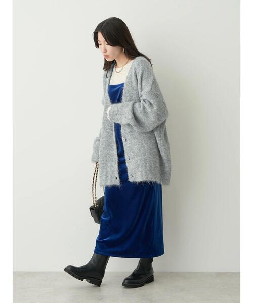 earth music&ecology（アースミュージックアンドエコロジー）の「シアーギンガムクルーネックプルオーバー（Tシャツ/カットソー・レディース・グリーン/オレンジ/ラベンダー/アイボリー/ブラック/サックスブルー・S/M）」の20枚目の写真