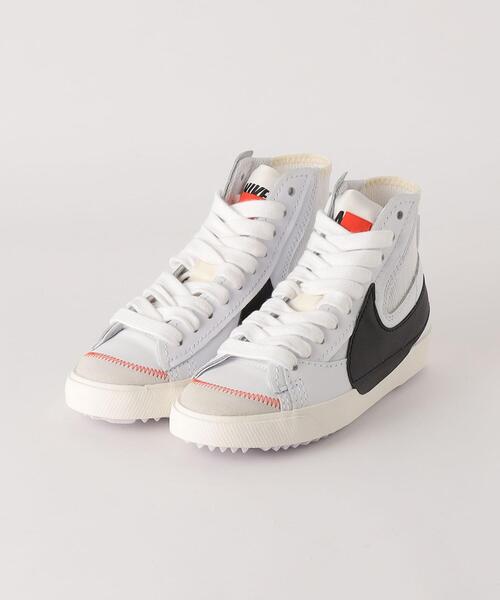 NIKE（ナイキ）の「＜NIKE(ナイキ)＞BLAZER MID JUMBO ブレーザー '77 ジャンボ/スニーカー（スニーカー・レディース・オフホワイト・24.5cm/25cm/23.5cm/24cm/23cm）」の4枚目の写真