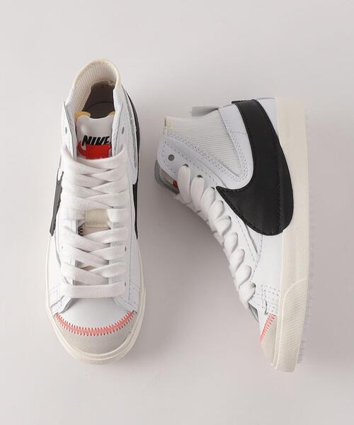 NIKE（ナイキ）の「＜NIKE(ナイキ)＞BLAZER MID JUMBO ブレーザー '77 ジャンボ/スニーカー（スニーカー・レディース・オフホワイト・24.5cm/25cm/23.5cm/24cm/23cm）」の10枚目の写真