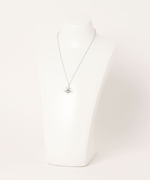 Vivienne Westwood（ヴィヴィアンウエストウッド）の「630203AS/MIREILLE PENDANT-CN（ネックレス・レディース・ピンク/シルバー・FREE）」の4枚目の写真