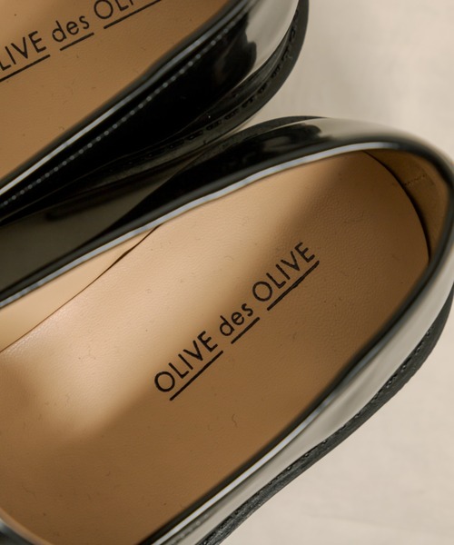 OLIVE des OLIVE(オリーブデオリーブ)の「OLエンブレム付きアソートローファー(ローファー・レディース・ブラック/ブラック系その他・SMALL/MEDIUM/LARGE)」の13枚目の写真