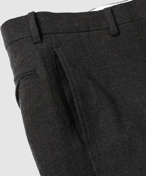 SASQUATCHfabrix.(サスクワァッチファブリックス)の「"SEMI FLARE SILHOUETTE” SLACKS(スラックス・メンズ・チャコールグレー・L/M)」の5枚目の写真