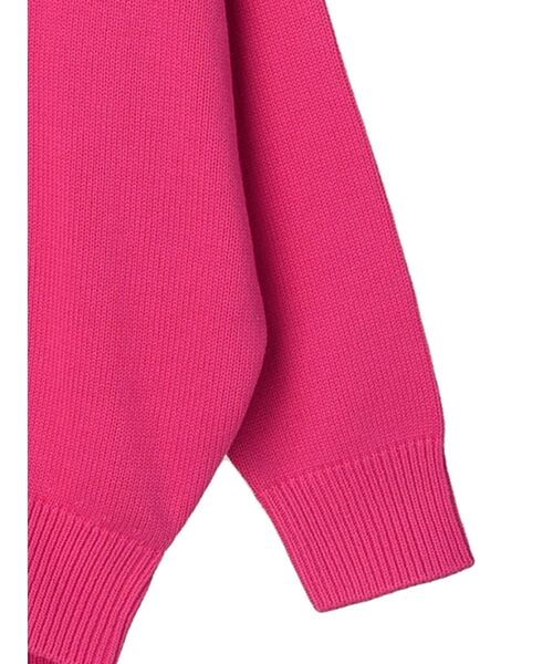 AMERICAN HOLIC（アメリカンホリック）の「スキッパーニットプルオーバー（ニット/セーター・レディース・ブルー/グリーン/アイボリー/ピンク/ネイビー・M/L）」の18枚目の写真