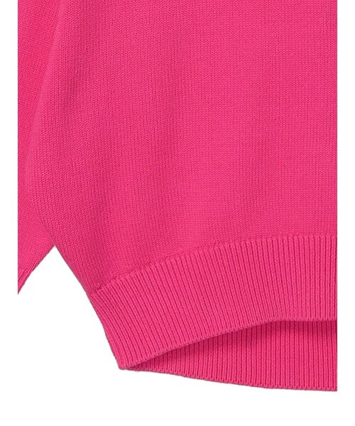 AMERICAN HOLIC（アメリカンホリック）の「スキッパーニットプルオーバー（ニット/セーター・レディース・ブルー/グリーン/アイボリー/ピンク/ネイビー・M/L）」の17枚目の写真