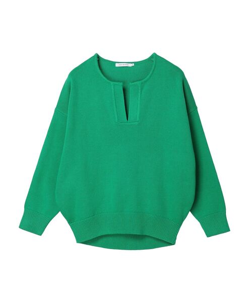 AMERICAN HOLIC（アメリカンホリック）の「スキッパーニットプルオーバー（ニット/セーター・レディース・ブルー/グリーン/アイボリー/ピンク/ネイビー・M/L）」の12枚目の写真