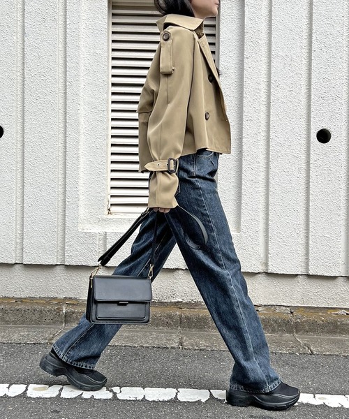 トレンチショートジャケット