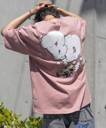 【BEN DAVIS(ベンデイビス)】SMOKING 4WD TEE / バックプリント 半袖 Tシャツ