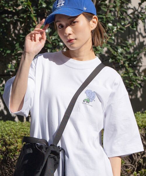 BEN DAVIS（ベンデイビス）の「【BEN DAVIS(ベンデイビス)】SMOKING 4WD TEE / バックプリント 半袖 Tシャツ（Tシャツ/カットソー・メンズ・ホワイト/ミント/チャコール/ピンク系その他4・MEDIUM/LARGE/X-LARGE）」の14枚目の写真