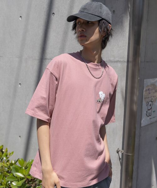 BEN DAVIS（ベンデイビス）の「【BEN DAVIS(ベンデイビス)】SMOKING 4WD TEE / バックプリント 半袖 Tシャツ（Tシャツ/カットソー・メンズ・ホワイト/ミント/チャコール/ピンク系その他4・MEDIUM/LARGE/X-LARGE）」の17枚目の写真