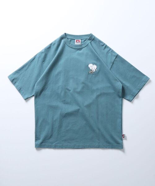 BEN DAVIS（ベンデイビス）の「【BEN DAVIS(ベンデイビス)】SMOKING 4WD TEE / バックプリント 半袖 Tシャツ（Tシャツ/カットソー・メンズ・ホワイト/ミント/チャコール/ピンク系その他4・MEDIUM/LARGE/X-LARGE）」の9枚目の写真