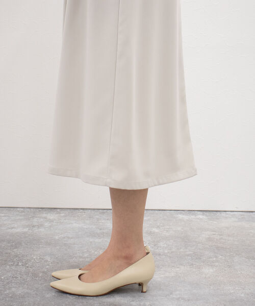 NOLLEY’S（ノーリーズ）の「◇【WEB限定カラーあり】パール付きジャンパースカート（ワンピース・レディース・ネイビー/グレイッシュベージュ/ブラック・38）」の21枚目の写真