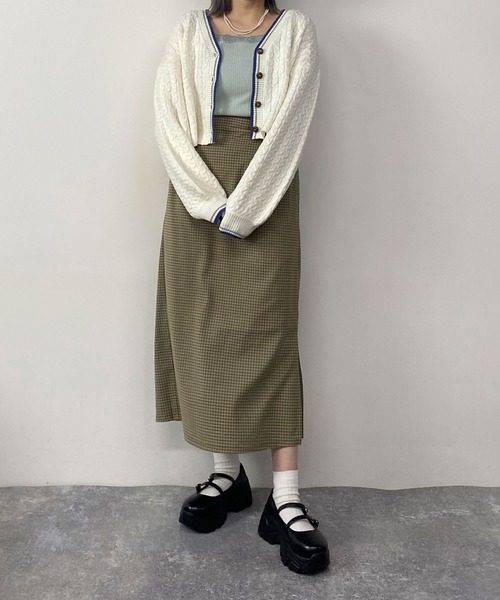 179/WG（イチナナキュウダブルジー）の「2WAYレースタンクトップ（タンクトップ・レディース・ブラック/ブルー/サーモンピンク/オフホワイト/ピンク/ミント・FREE）」の18枚目の写真