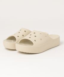 【crocs】CLASSIC PLATFORM SLIDE(クロックス クラシック プラットフォーム スライド)208180【厚底】