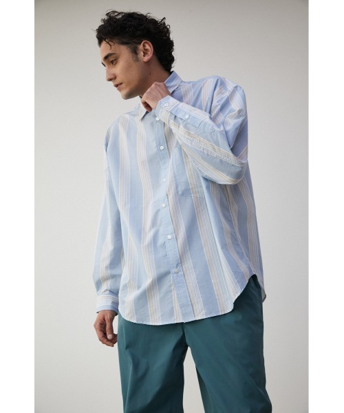 WIDE RELAX SILHOUETTE SHIRTS/ワイドリラックスシルエットシャツ（シャツ/ブラウス）｜AZUL BY MOUSSY（アズールバイマウジー）