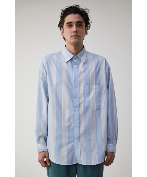 WIDE RELAX SILHOUETTE SHIRTS/ワイドリラックスシルエットシャツ（シャツ/ブラウス）｜AZUL BY MOUSSY（アズールバイマウジー）