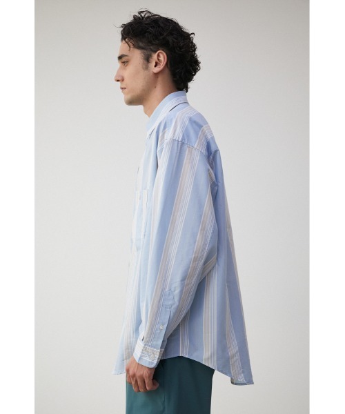 WIDE RELAX SILHOUETTE SHIRTS/ワイドリラックスシルエットシャツ（シャツ/ブラウス）｜AZUL BY MOUSSY（アズールバイマウジー）