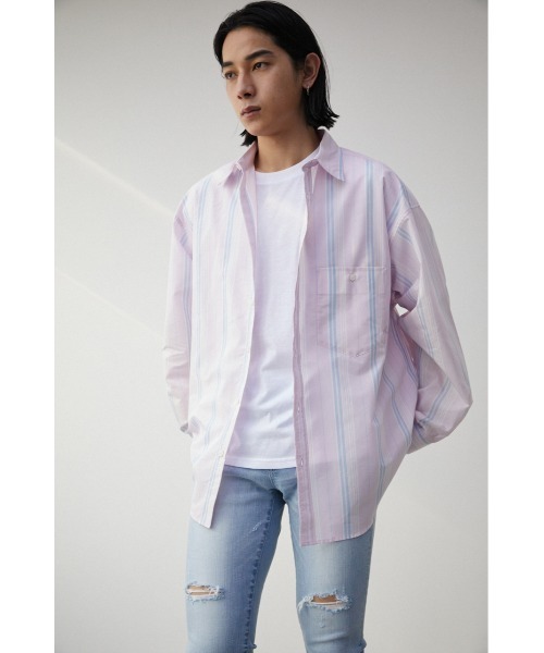 WIDE RELAX SILHOUETTE SHIRTS/ワイドリラックスシルエットシャツ（シャツ/ブラウス）｜AZUL BY MOUSSY（アズールバイマウジー）