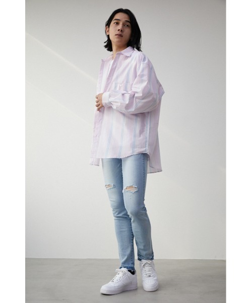 WIDE RELAX SILHOUETTE SHIRTS/ワイドリラックスシルエットシャツ（シャツ/ブラウス）｜AZUL BY MOUSSY（アズールバイマウジー）