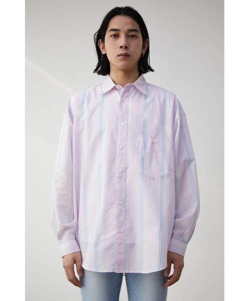 WIDE RELAX SILHOUETTE SHIRTS/ワイドリラックスシルエットシャツ（シャツ/ブラウス）｜AZUL BY MOUSSY（アズールバイマウジー）