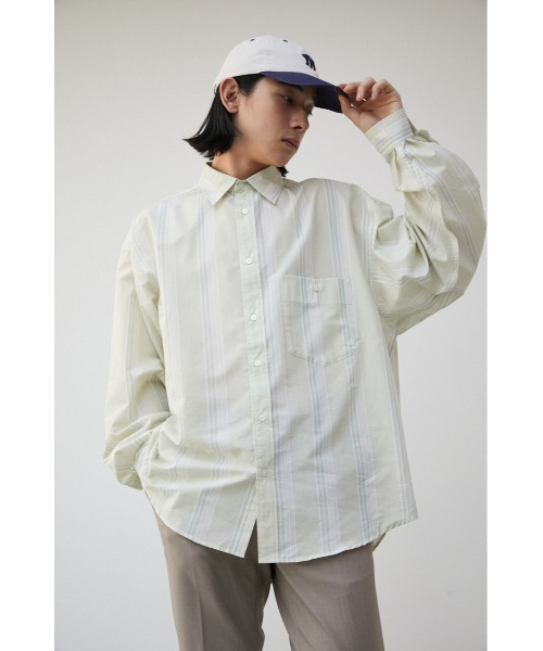 WIDE RELAX SILHOUETTE SHIRTS/ワイドリラックスシルエットシャツ（シャツ/ブラウス）｜AZUL BY MOUSSY（アズールバイマウジー）