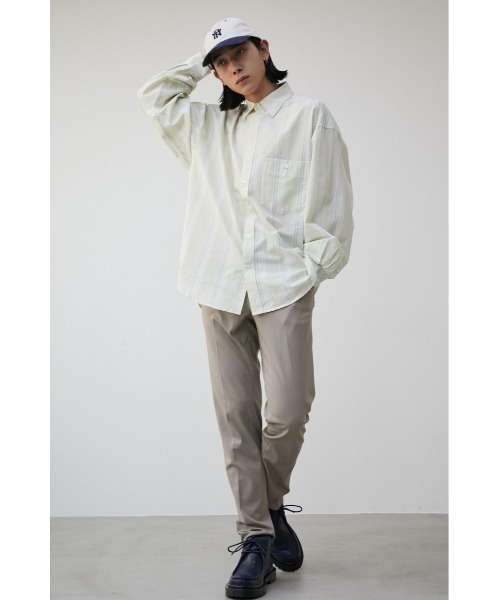 WIDE RELAX SILHOUETTE SHIRTS/ワイドリラックスシルエットシャツ（シャツ/ブラウス）｜AZUL BY MOUSSY（アズールバイマウジー）