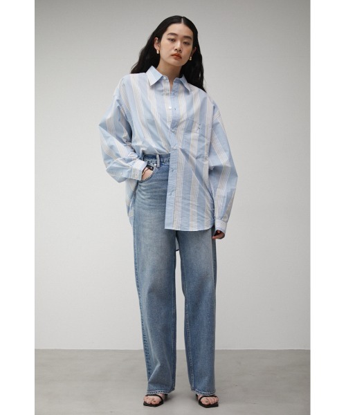 WIDE RELAX SILHOUETTE SHIRTS/ワイドリラックスシルエットシャツ（シャツ/ブラウス）｜AZUL BY MOUSSY（アズールバイマウジー）