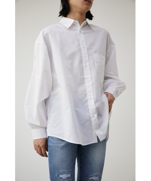 WIDE RELAX SILHOUETTE SHIRTS/ワイドリラックスシルエットシャツ（シャツ/ブラウス）｜AZUL BY MOUSSY（アズールバイマウジー）