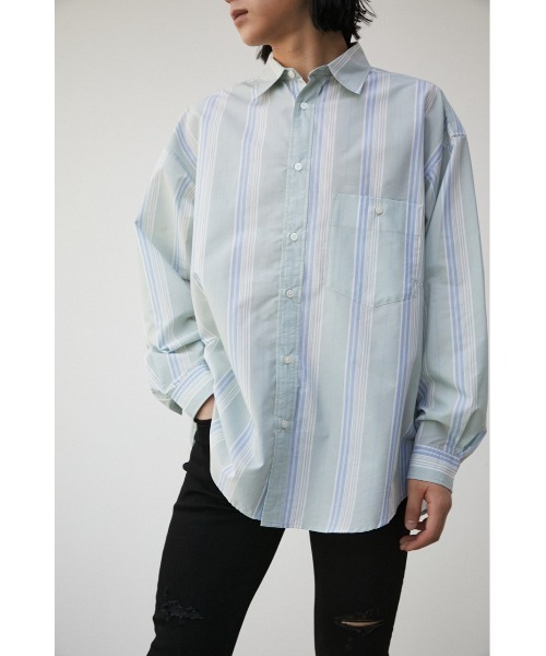 WIDE RELAX SILHOUETTE SHIRTS/ワイドリラックスシルエットシャツ（シャツ/ブラウス）｜AZUL BY MOUSSY（アズールバイマウジー）