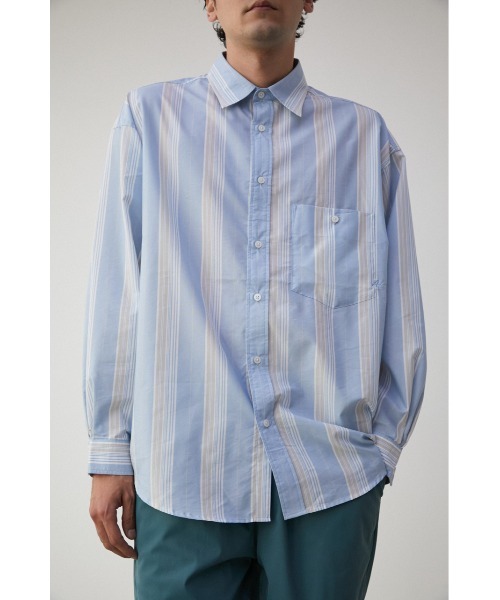 WIDE RELAX SILHOUETTE SHIRTS/ワイドリラックスシルエットシャツ（シャツ/ブラウス）｜AZUL BY MOUSSY（アズールバイマウジー）