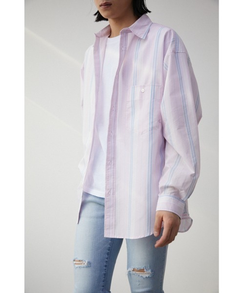 WIDE RELAX SILHOUETTE SHIRTS/ワイドリラックスシルエットシャツ（シャツ/ブラウス）｜AZUL BY MOUSSY（アズールバイマウジー）