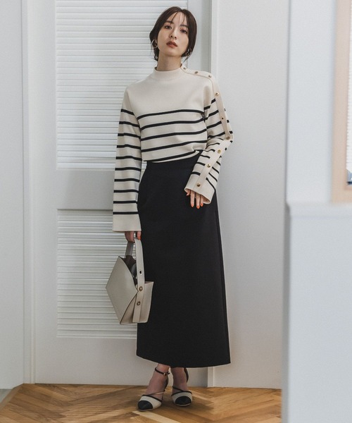 Andemiu(アンデミュウ)の「キリカエストラップパンプス190471(パンプス・レディース・ベージュ/ピンク/ホワイト×ブラック・MEDIUM/LARGE)」の20枚目の写真