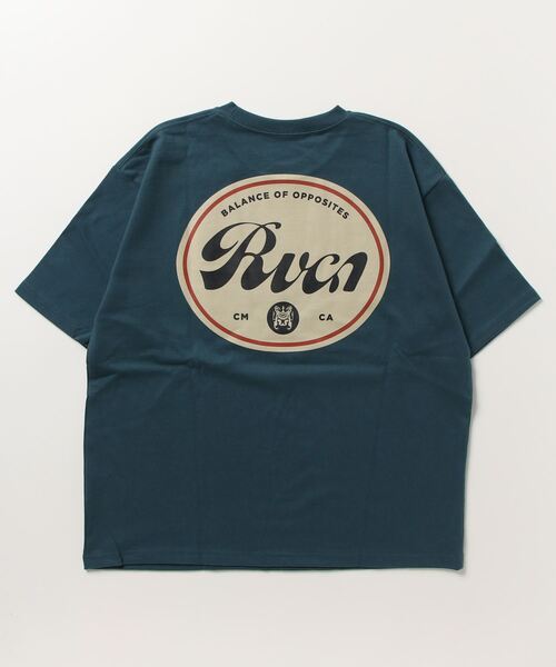 RVCA(ルーカ)の「RVCA メンズ PILS SS Tシャツ【2023年春夏モデル】/ルーカバックプリント半袖Tシャツ(Tシャツ/カットソー・メンズ・ホワイト/ブルー系その他/ブラック・SMALL/MEDIUM/LARGE/X-LARGE)」の17枚目の写真