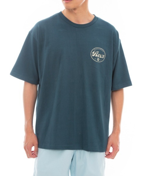 RVCA(ルーカ)の「RVCA メンズ PILS SS Tシャツ【2023年春夏モデル】/ルーカバックプリント半袖Tシャツ(Tシャツ/カットソー・メンズ・ホワイト/ブルー系その他/ブラック・SMALL/MEDIUM/LARGE/X-LARGE)」の10枚目の写真