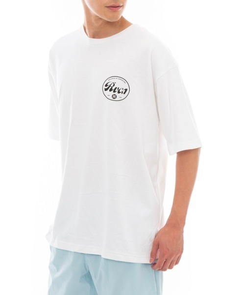 RVCA(ルーカ)の「RVCA メンズ PILS SS Tシャツ【2023年春夏モデル】/ルーカバックプリント半袖Tシャツ(Tシャツ/カットソー・メンズ・ホワイト/ブルー系その他/ブラック・SMALL/MEDIUM/LARGE/X-LARGE)」の9枚目の写真