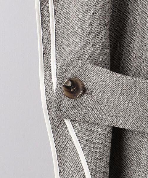 SACRA（サクラ）の「＜SACRA＞BASKET ロングジレ（その他アウター・レディース・モカ・38）」の13枚目の写真