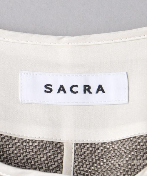 SACRA（サクラ）の「＜SACRA＞BASKET ロングジレ（その他アウター・レディース・モカ・38）」の16枚目の写真