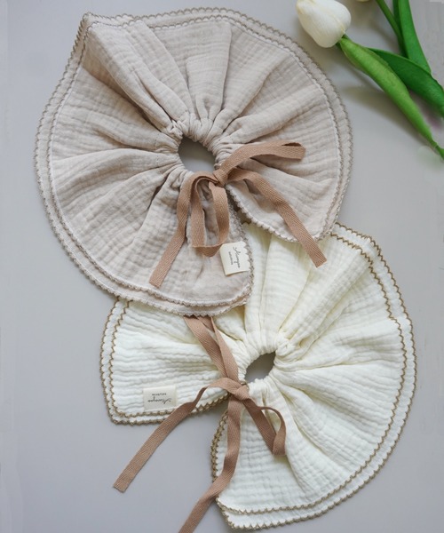 hymy-ヒュミュ- 】 サークル フリル スタイ 2点セット ( baby ) #_