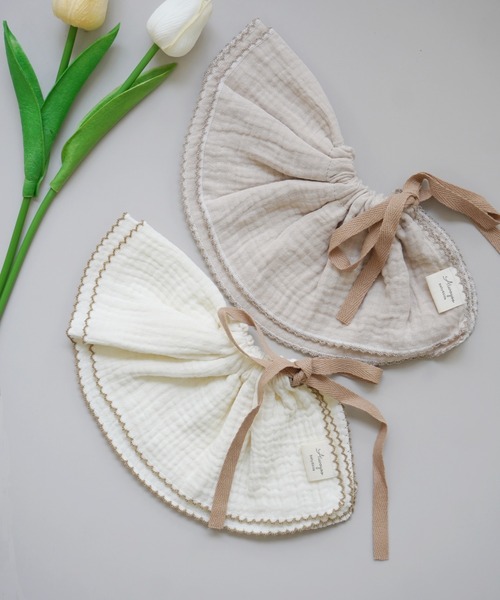 hymy-ヒュミュ- 】 サークル フリル スタイ 2点セット ( baby ) #_