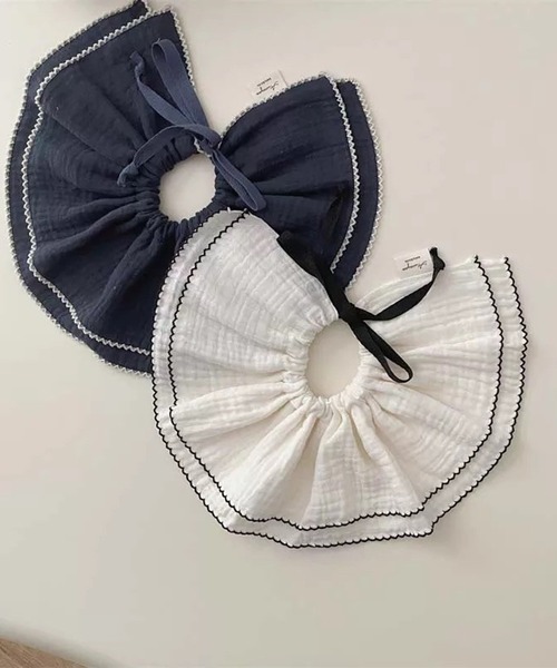 hymy-ヒュミュ- 】 サークル フリル スタイ 2点セット ( baby ) #_