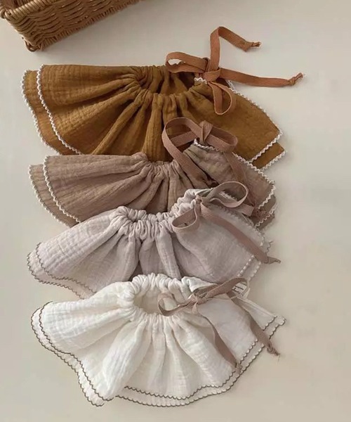 hymy-ヒュミュ- 】 サークル フリル スタイ 2点セット ( baby ) #_